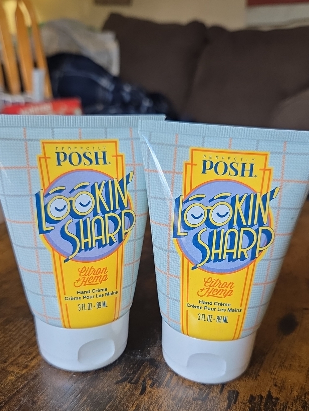 Perfectly Posh Lookin' Sharp Citron Hemp Hand Crème - Set of 2